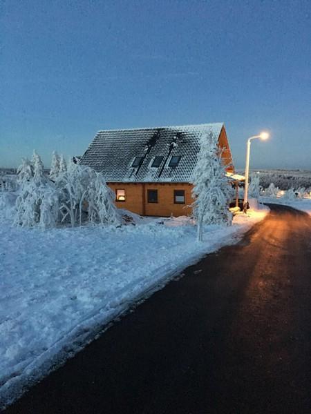 Holzblockhaus Magdalena Villa Altenberg  Exterior foto