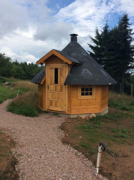 Holzblockhaus Magdalena Villa Altenberg  Exterior foto