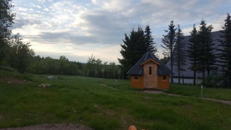 Holzblockhaus Magdalena Villa Altenberg  Exterior foto